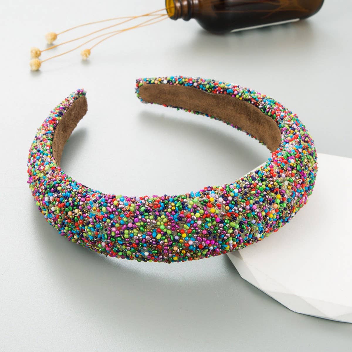 ACCITY - Wholesale Fashion Headband - Women's - ICE CREAM CAKE ROUND HEAD HOOP HEADBAND_CWAHA072822
