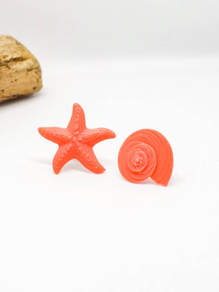 Coral sea earrings for wholesale by Seron