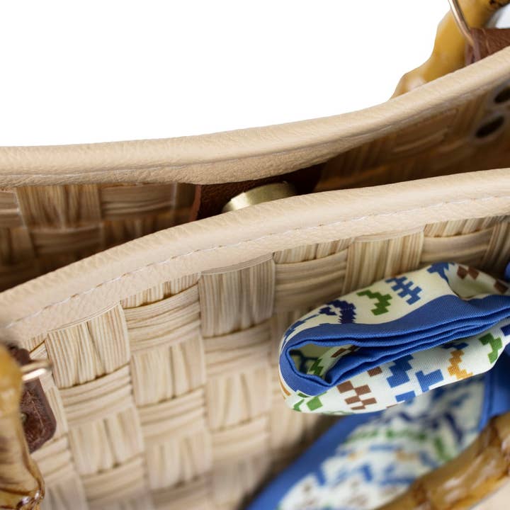 The Royal Standard - Wholesale Tote Bag - Women's - Santa Monica Tote Natural 15x12x6.25