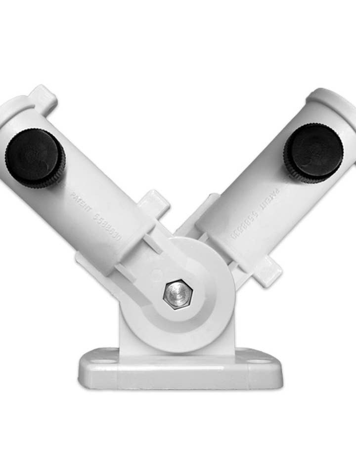 Support de quincaillerie double drapeau réglable en nylon pour la vente par Two Group Flag Co