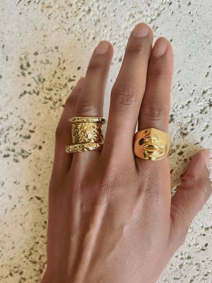 Hammered Set for wholesale by Aneshka Studios (Knature)