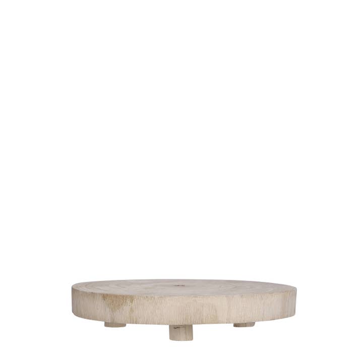 BIDKhome - Wholesale Desk Riser - Large Bink Wood Light Brown Pedestal 11.8"