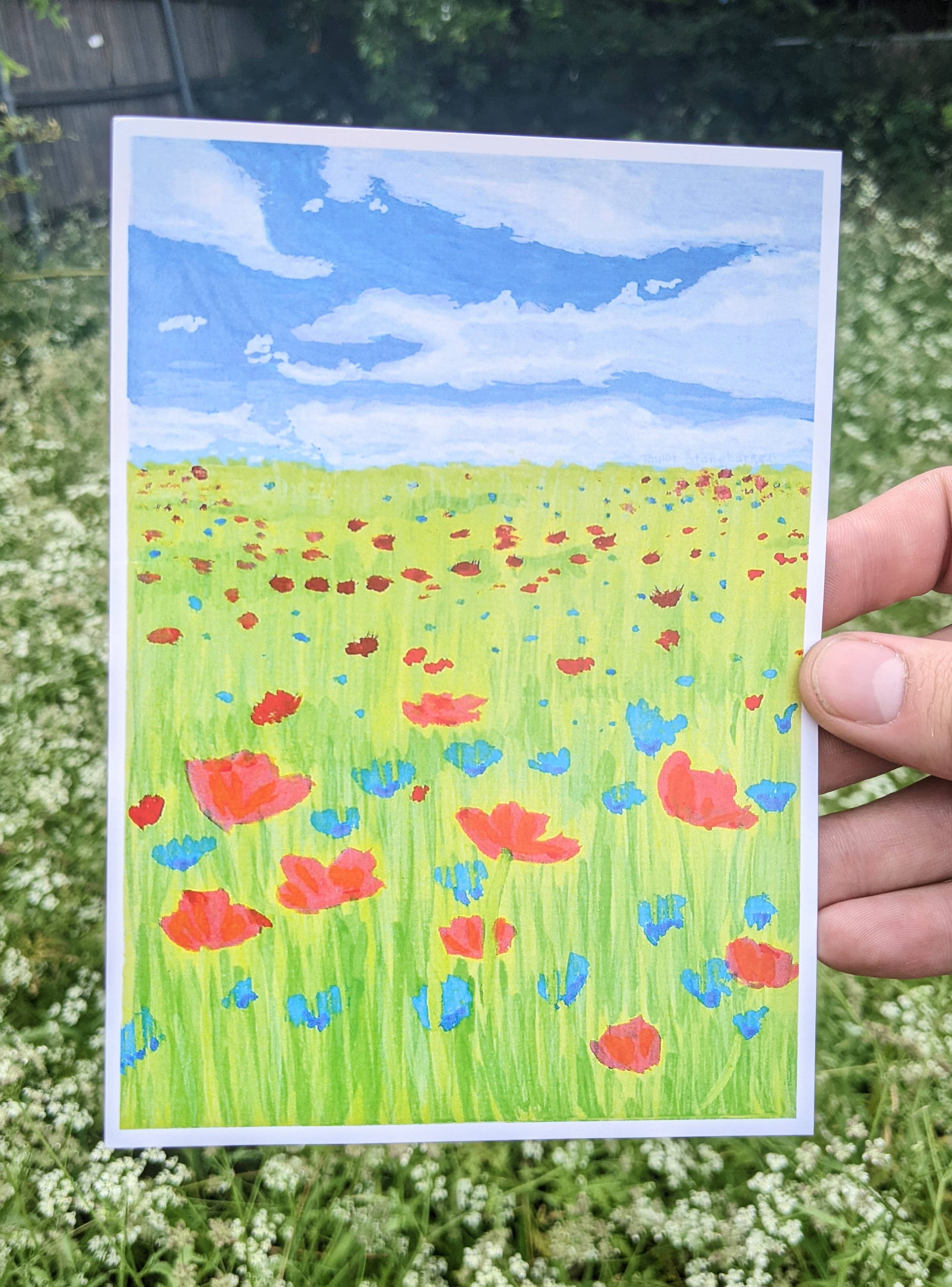 Taylor Stonebarger Creations - Wholesale Art Print - Summer Meadow 5x7in2