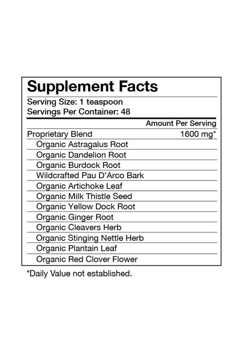 Food Over Drugs - Wholesale Gezondheid/Detox thee - Lever- en spijsverteringsthee3