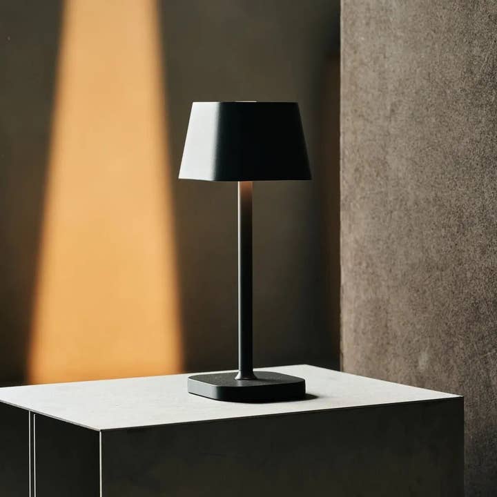 Tavellio - Wholesale Accent/Desk Lamp - Ava Stone Grey - Rechargeable Table Lamp | Stylish, Cordless Lamp & Dimmable1