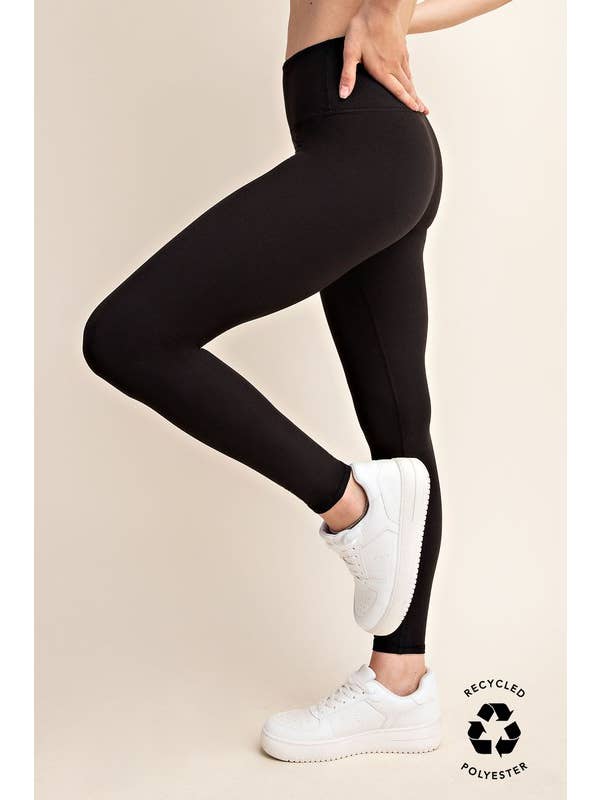 Sunday Morning - Wholesale Athletic/Lounge Leggings - Women's - P25603 BASIC FULL LENGTH BUTTER SOFT LEGGINGS