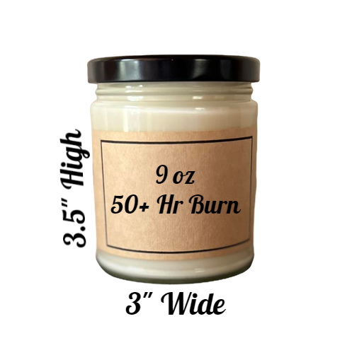 KKH Candles - Wholesale Jar/Filled Candle - Feeling Kinda IDGAFish - Custom Quote Candle2