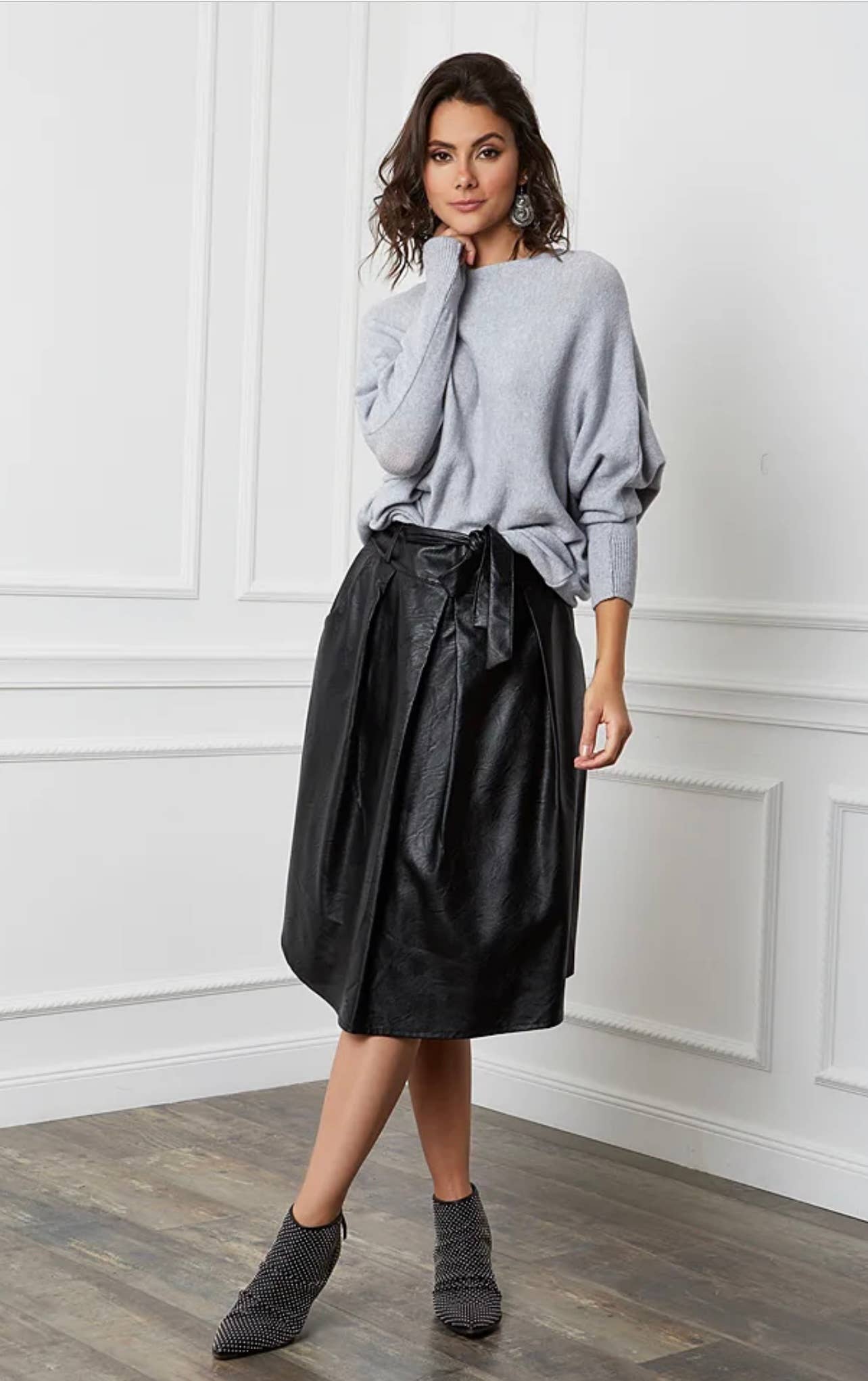 LÉA & LUC - Vendita all'ingrosso Maglione tricot - Donna - Maglione con maniche a pipistrello REF. 009926