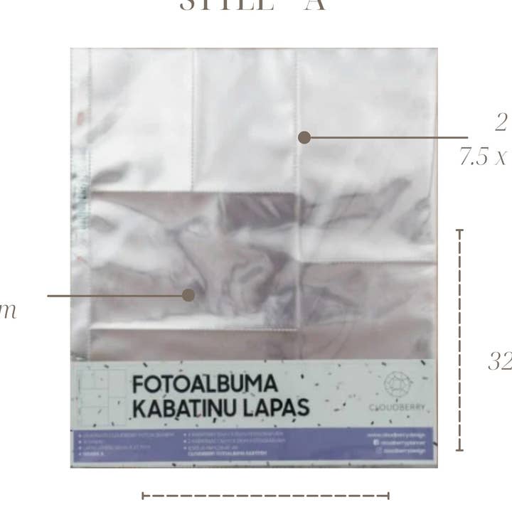 Pack de pochettes pour album photo pour la vente par Cloudberry