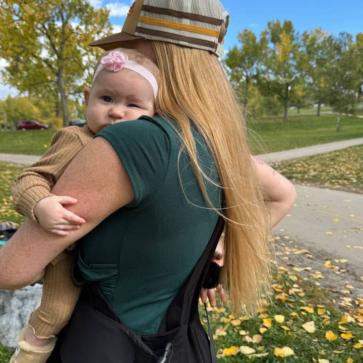 Ella Bella Maternity - Wholesale Nursing Top - Maternity - Crossover Maternity and Nursing Tee Shirt2