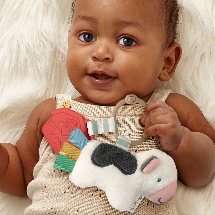 Itzy Ritzy - Wholesale Teether (Not Clip-On) - Baby - Itzy Pal Cow