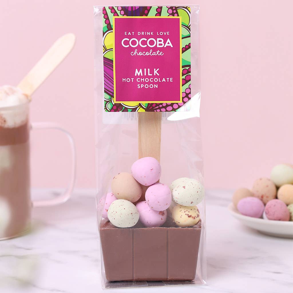Cocoba – wholesale Hot cocoa spoon – Mini Easter Egg Hot Chocolate Spoon2