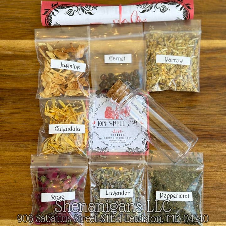 DIY Spell Jar Kit - Love for wholesale by Shenanigans By Sam
