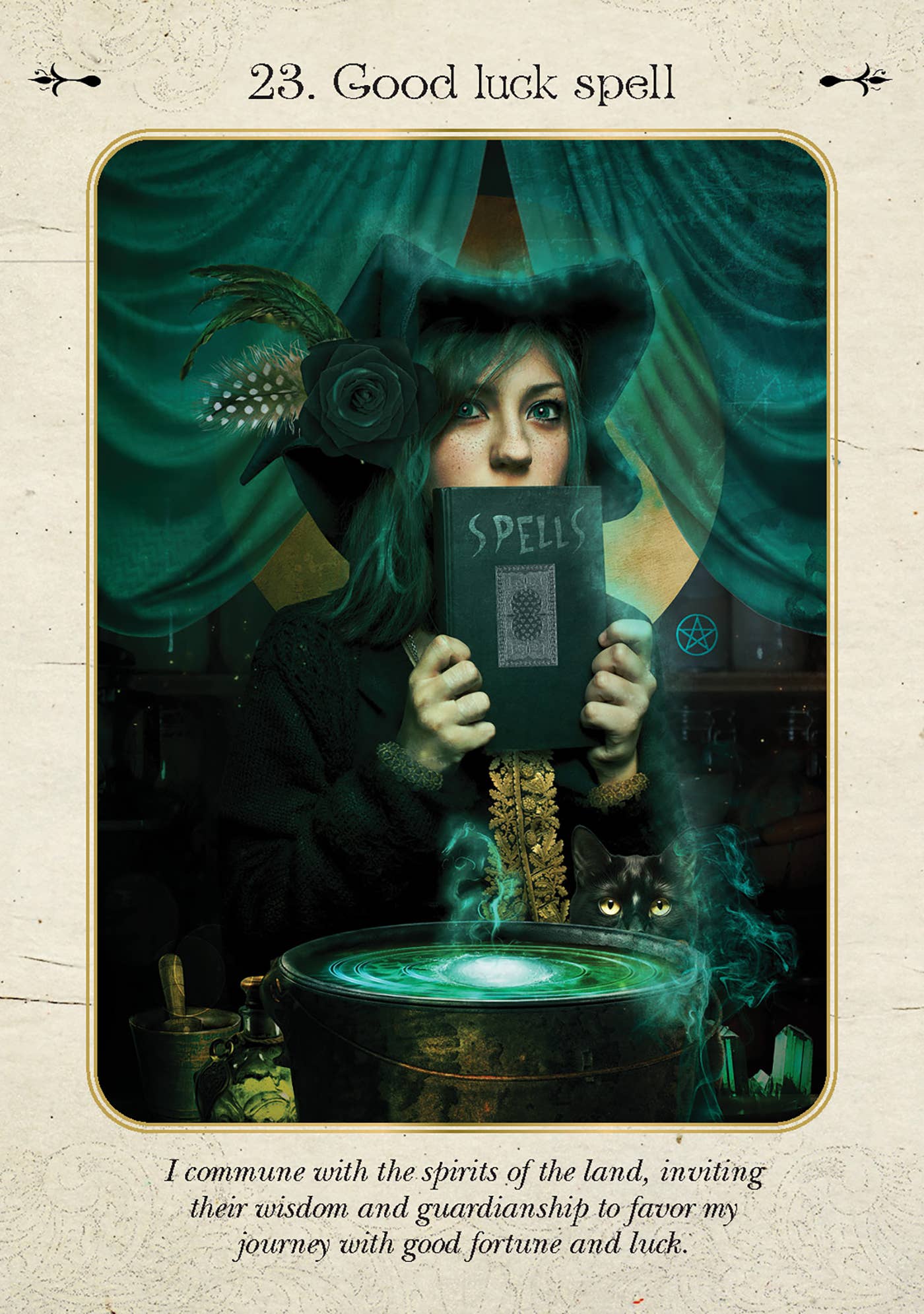 Simon & Schuster UK – wholesale Tarot cards – Kitchen Witch Oracle7
