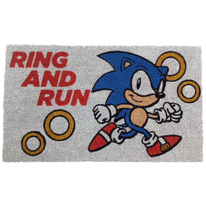 Pyramid America - Wholesale Door Mat - Sonic - Ring and Run Doormat