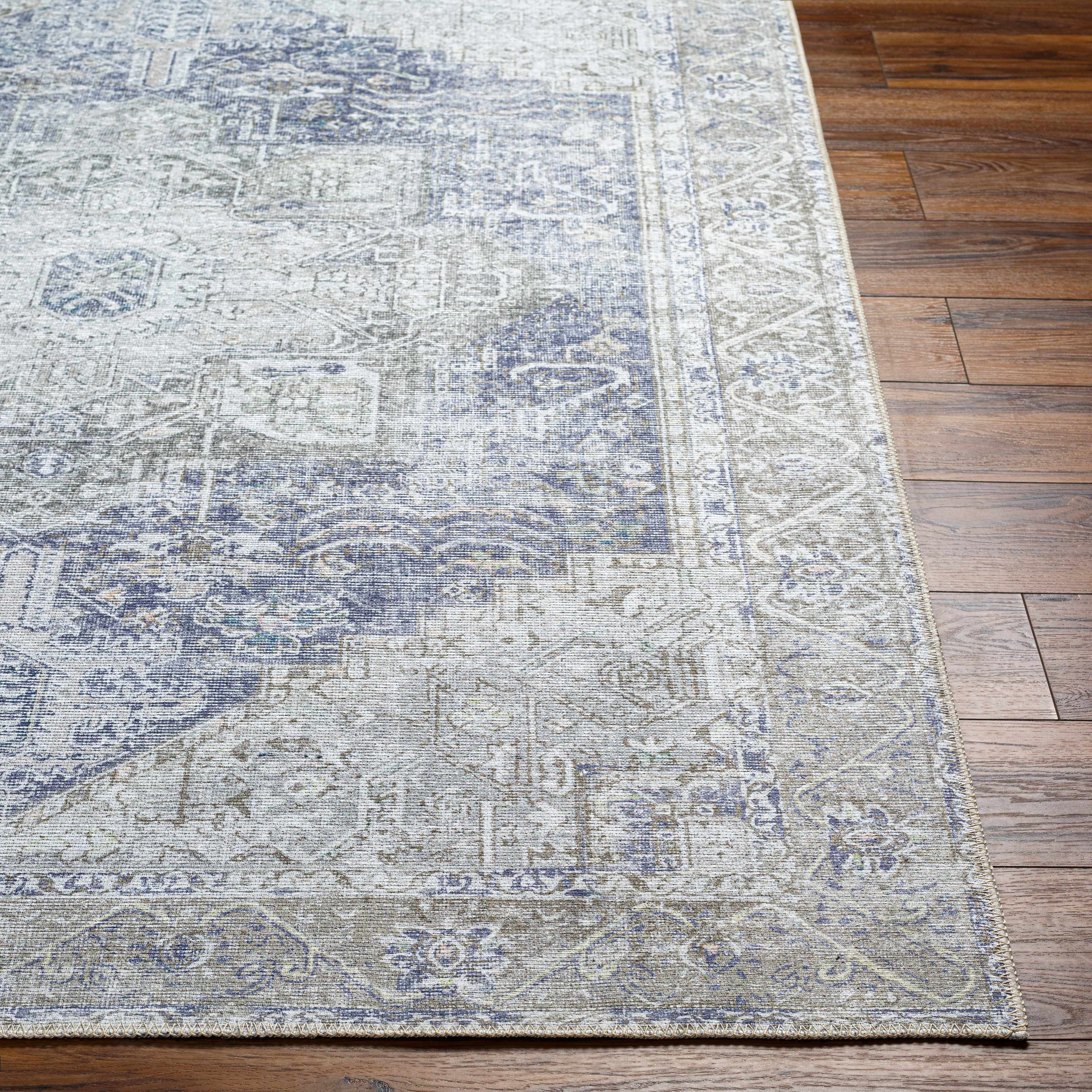 Hauteloom - Wholesale Area Rug - Rosman Olive Washable Area Rug10