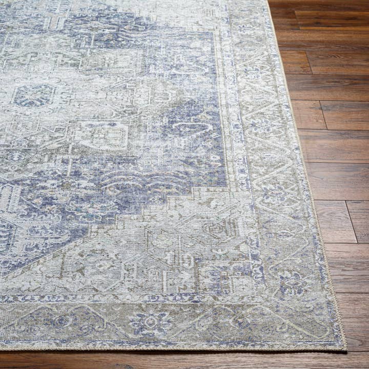 Hauteloom - Wholesale Area Rug - Rosman Olive Washable Area Rug10