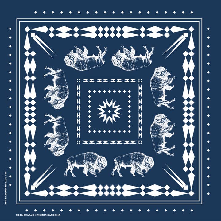 Mister Bandana - Wholesale Bandana - Unisex - Great Plains Buffalo