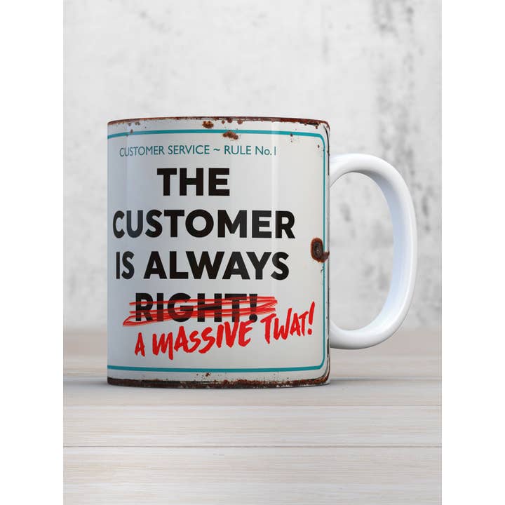 Brainbox Candy - Wholesale Coffee Mug - Funny Mug Customer Massive Twat2