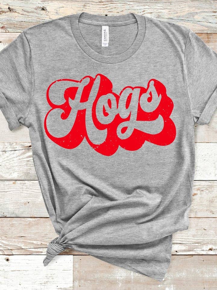 Hogs Groovy Tee for wholesale by American Threadz Apparel