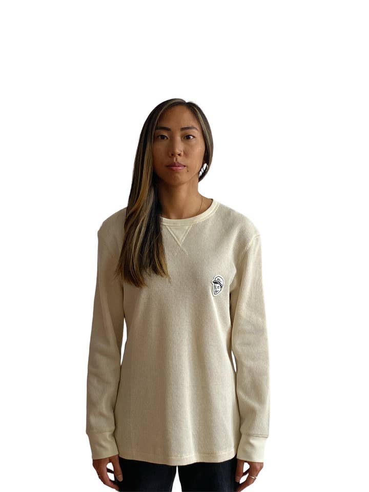 SoYou Clothing – wholesale Pullovertröja - Unisex – Våfflor & mjölk Långärmad2