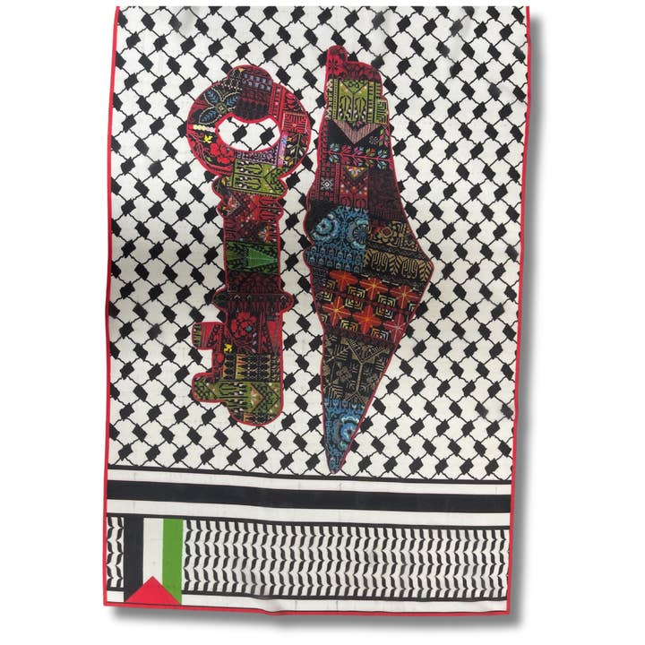 Palestinian Elegance - Wholesale Hijab - Women's - Printed Design Hijabs – Diverse Varieties13