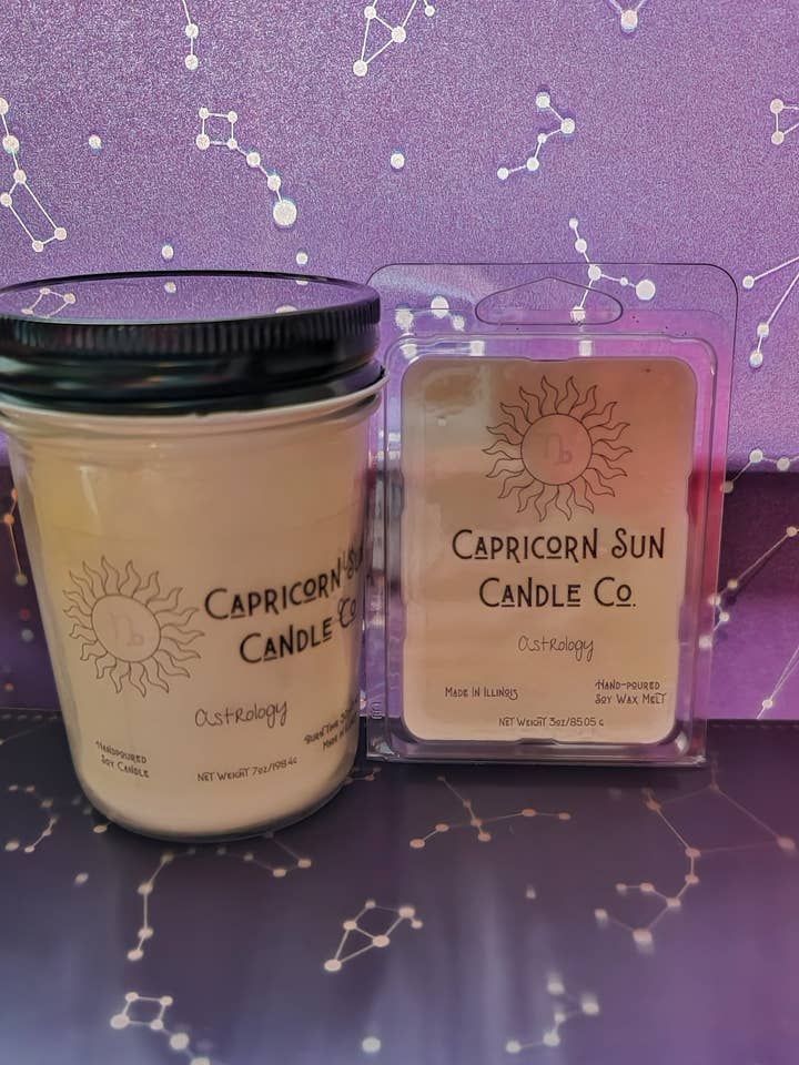 Astrologie für den Großhandel von Capricorn Sun Candle Co