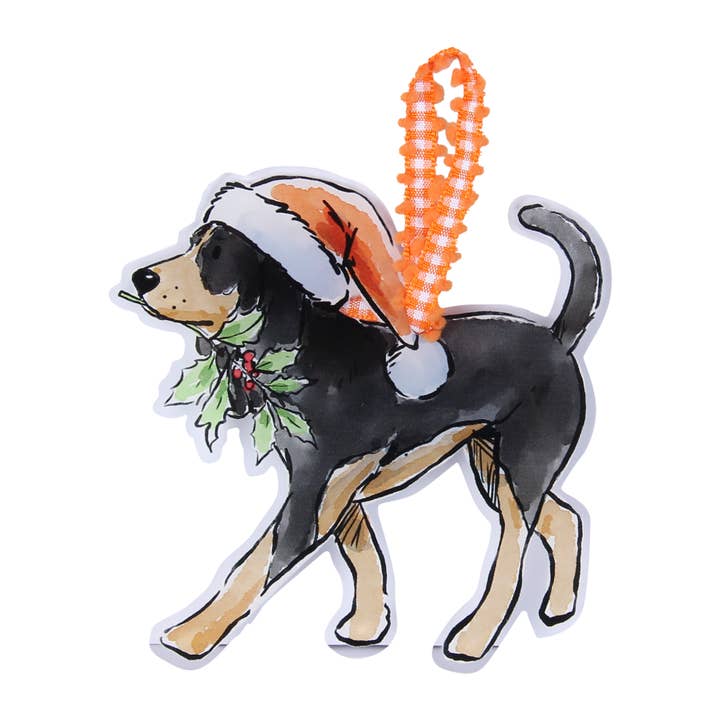 Bluetick Coonhound Helgakrylprydnad för wholesale av Barrel Down South