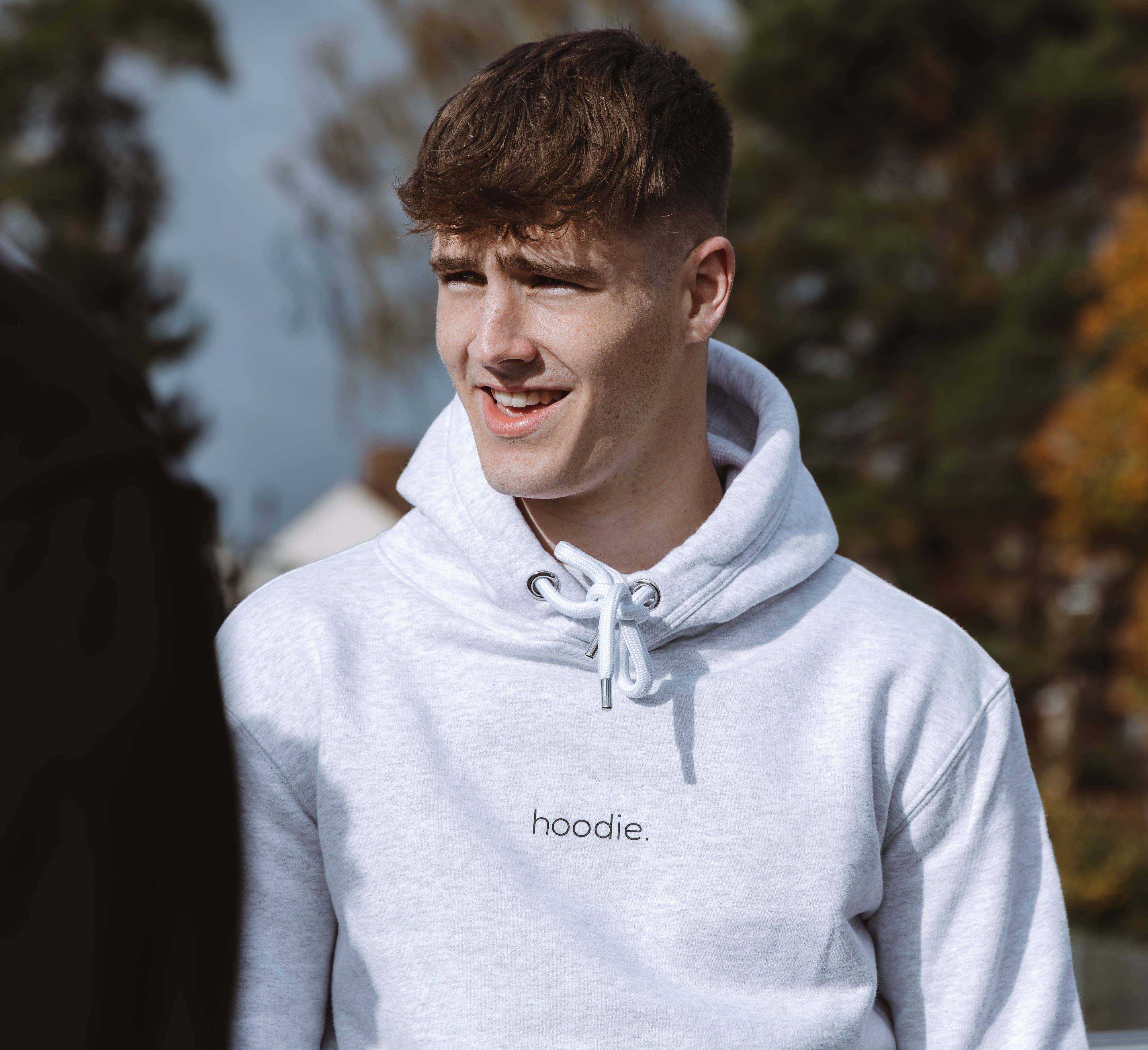 simple. panda – wholesale Hoodie – Unisex – simple. hoodie. ash-grey.3