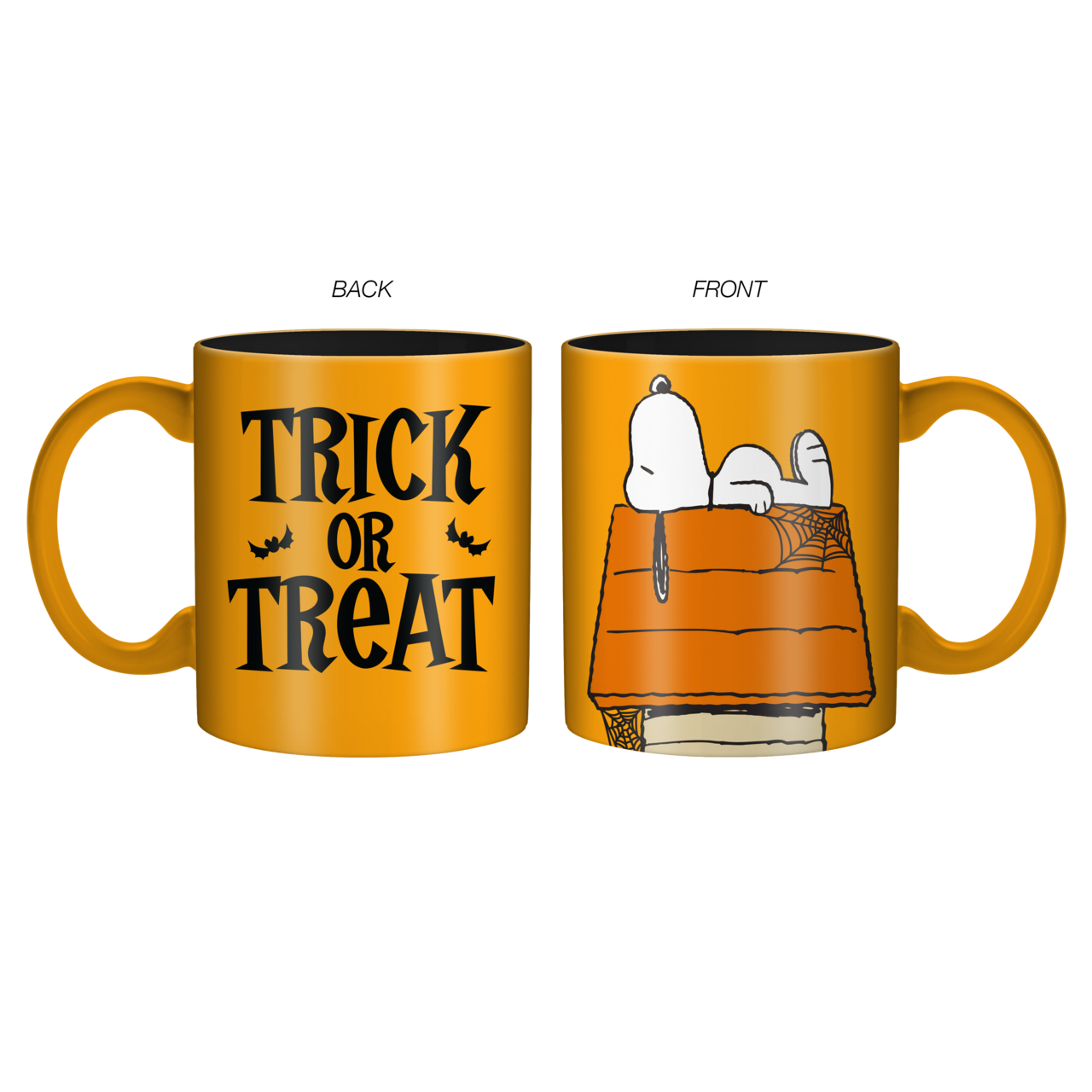 Silver Buffalo - Wholesale Coffee Mug - Peanuts Halloween Snoopy Trick Or Treat 20oz Ceramic Mug0