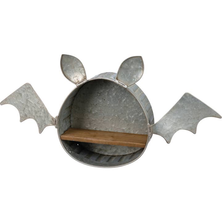 Primitives by Kathy - Wholesale Wall Sign - Flying Bat Shelf