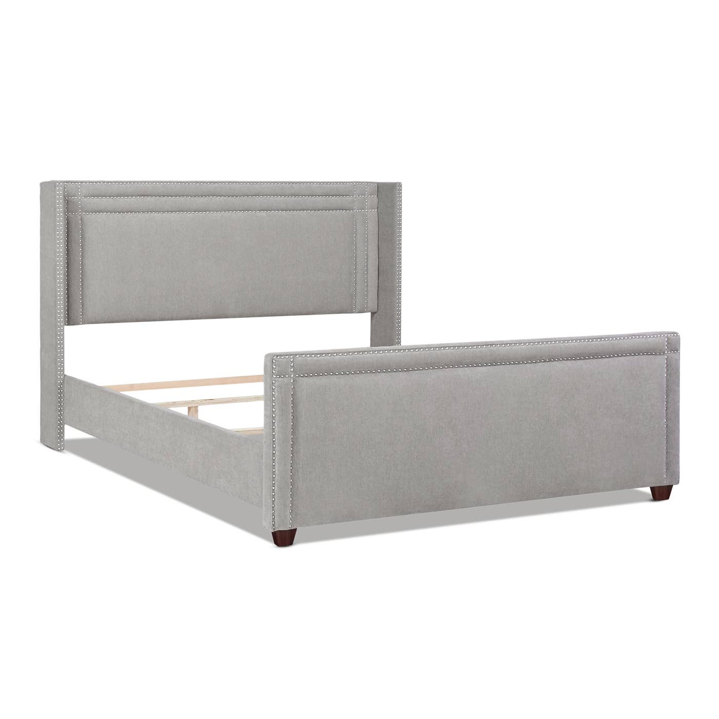 Jennifer Taylor Home - Wholesale Bed - Elle Wingback Upholstered King Bed2