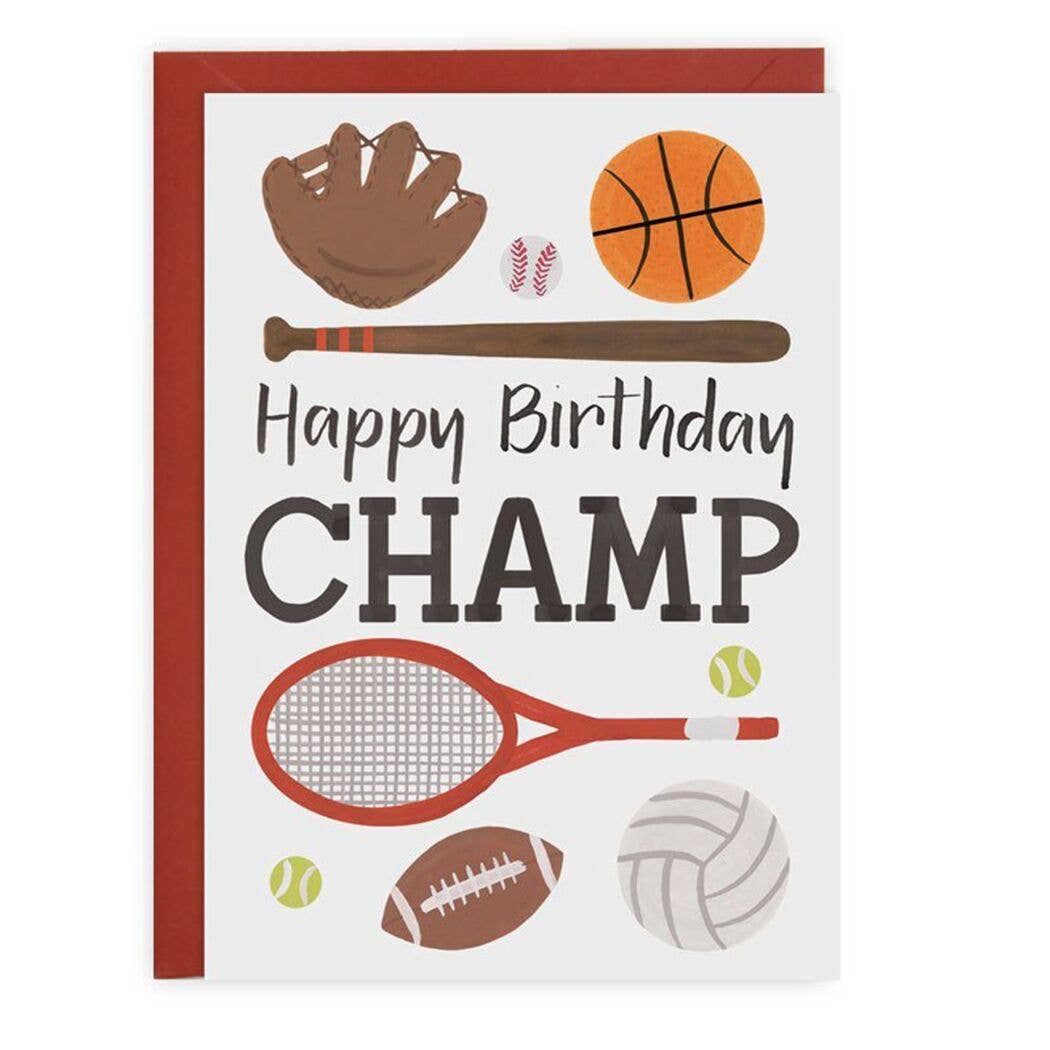 LoveLight Paper - Wholesale Birthday Card - Champ - Birthday Card0