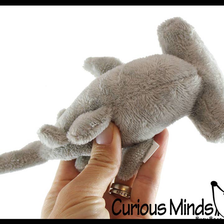 Curious Minds Toys - Wholesale Stuffed/Plush Toy - Kids & Baby - 1Â Cute Hammerhead Shark Plush Stuffed Animals- Adorable Mini