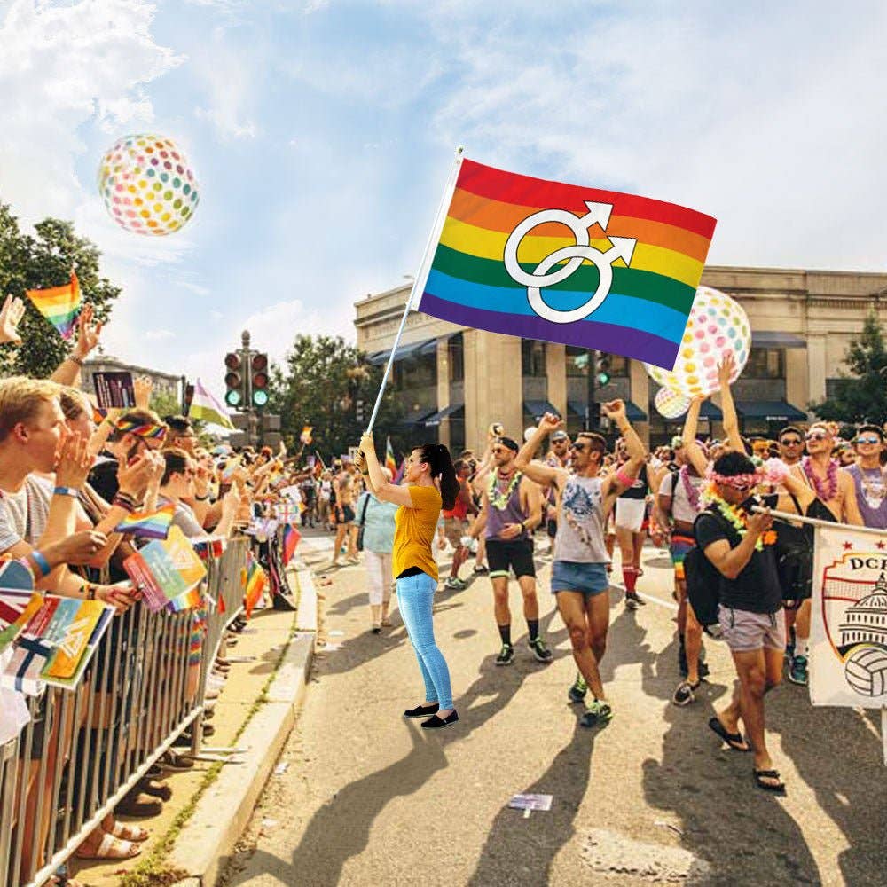 Flags Importer - Wholesale Flag - Double Mars (Large) Flag 3x5ft Poly3