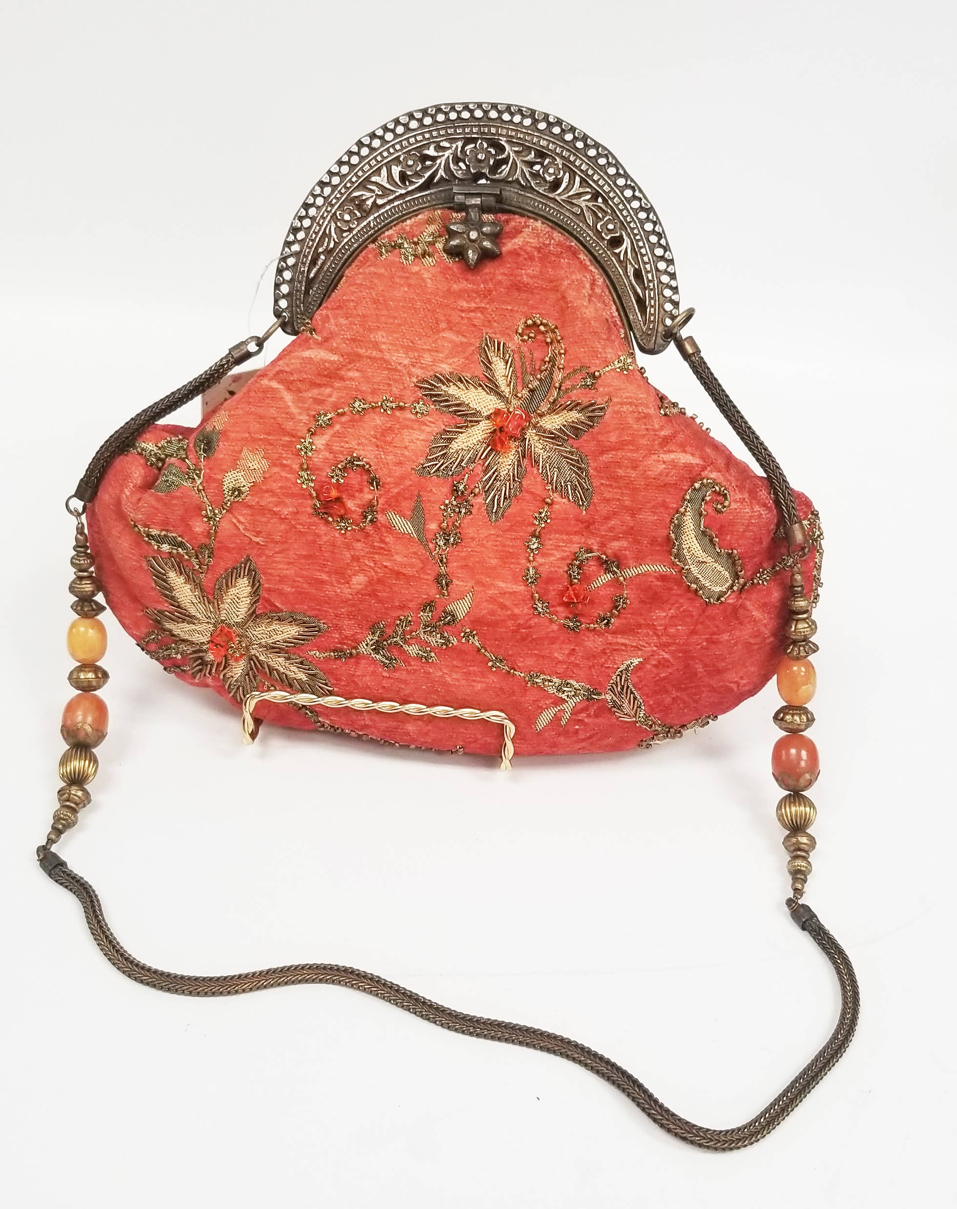 Ricki designs - Wholesale Crossbody Bag - Women's - VINTAGE FRAME BAG TAPESTRY ORANGE 210341