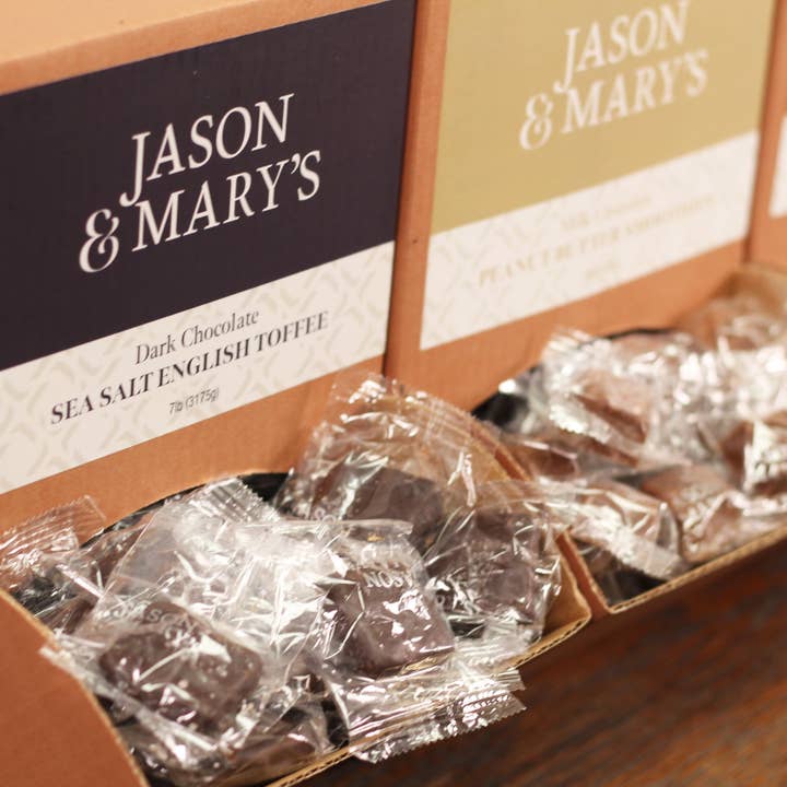 Coblentz Chocolate Company - Wholesale Chocolate Covered Sweets - Bite Size Milk English Toffee4