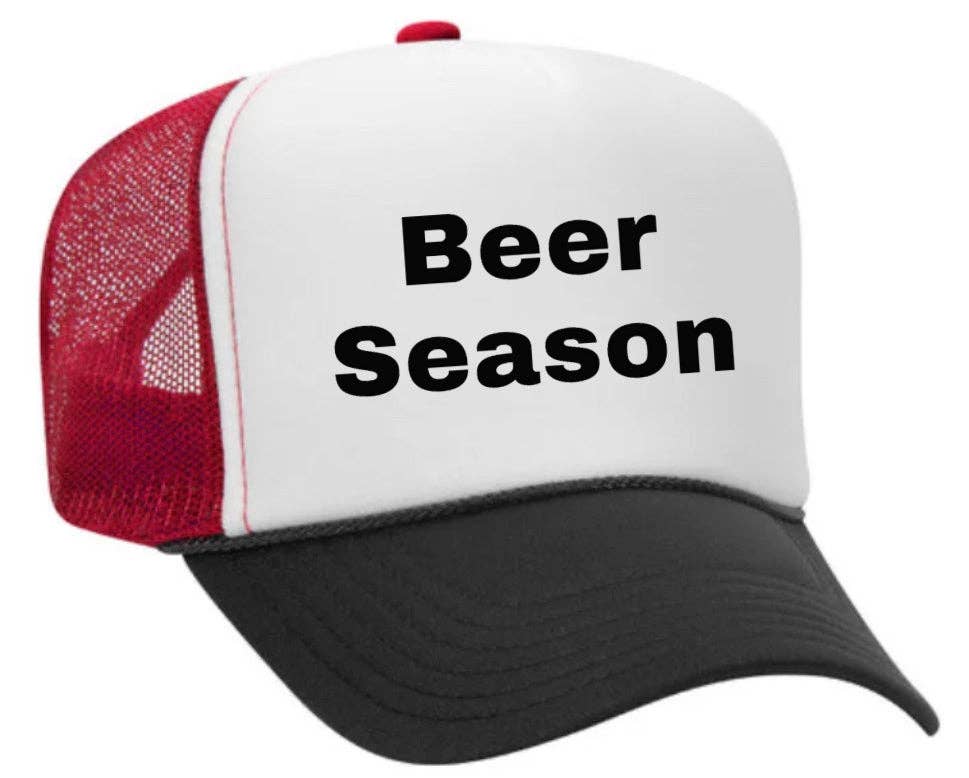 Inappropriate Trucker Hats - Wholesale Trucker Hat - Unisex - Beer Season Trucker Hat10