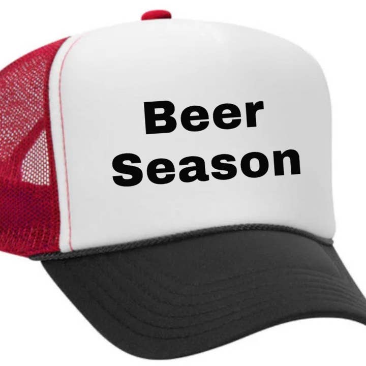 Inappropriate Trucker Hats - Wholesale Trucker Hat - Unisex - Beer Season Trucker Hat10