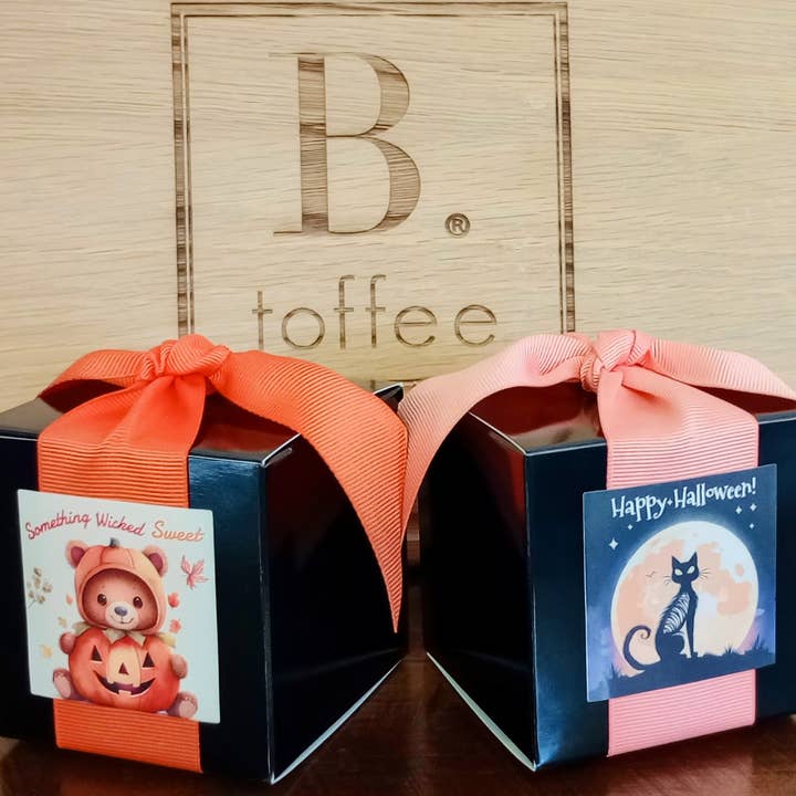 B. Toffee & Treats - Wholesale Toffee - Halloween  4oz Toffee Boxes2