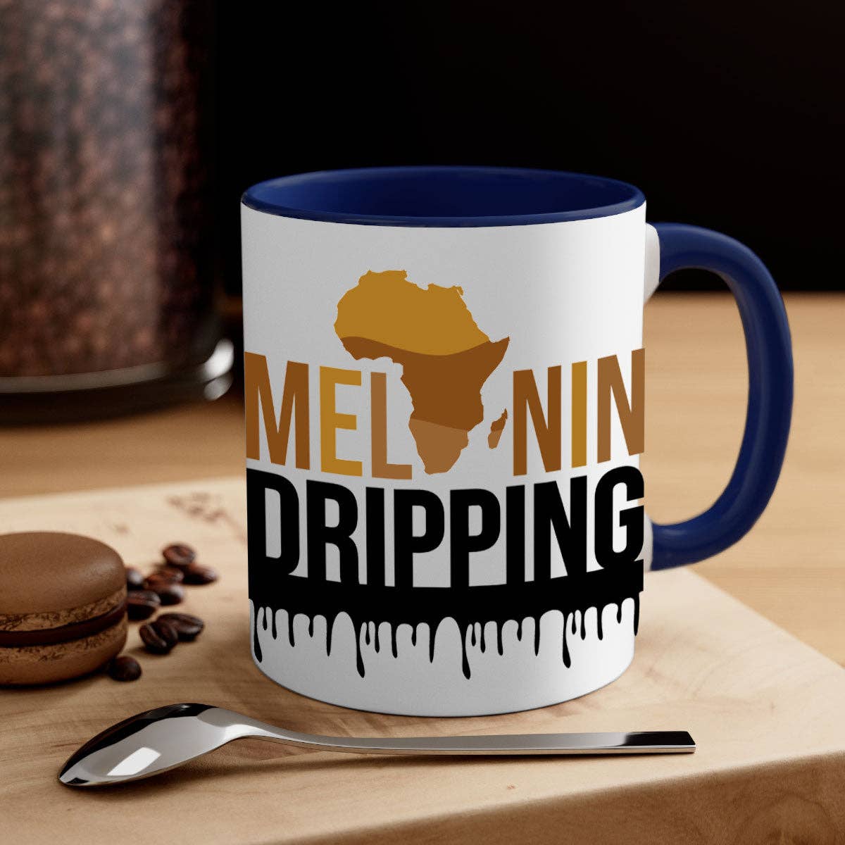 Mugs R Us – Großhandel Kaffeebecher – Melanin Dripping 182#- Black Words - Phrases-Tasse/Kaffeetasse7