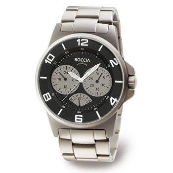 3536-03 heren boccia id. titanium horloge voor wholesale door Boccia Titanium