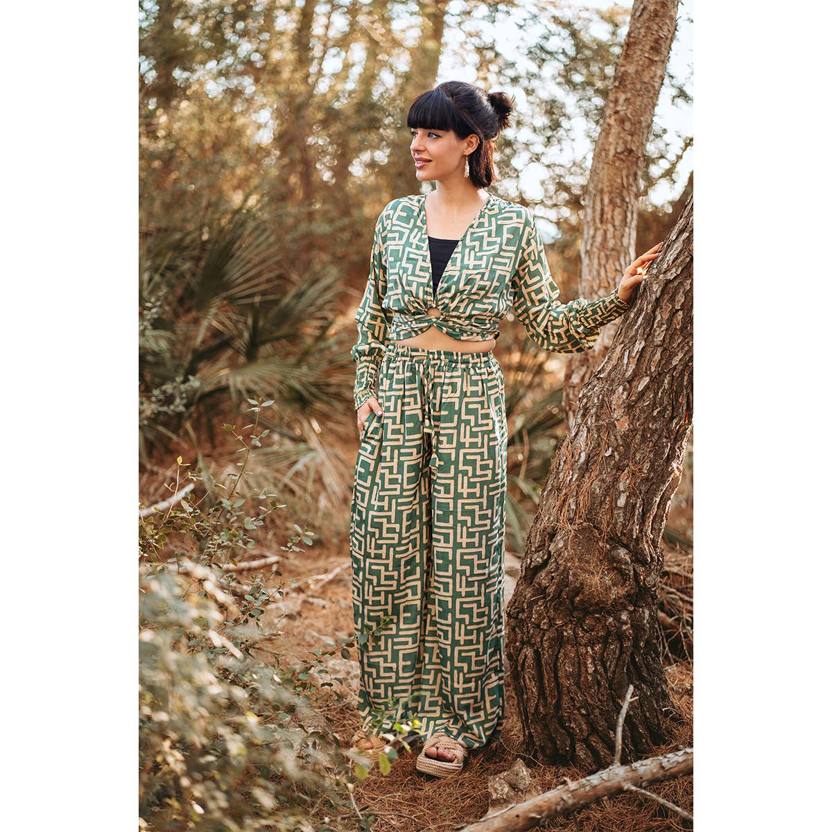 Grün Isla Bonita Von Sigris Hose Melbourne 32286 für den Großhandel auf Faire0