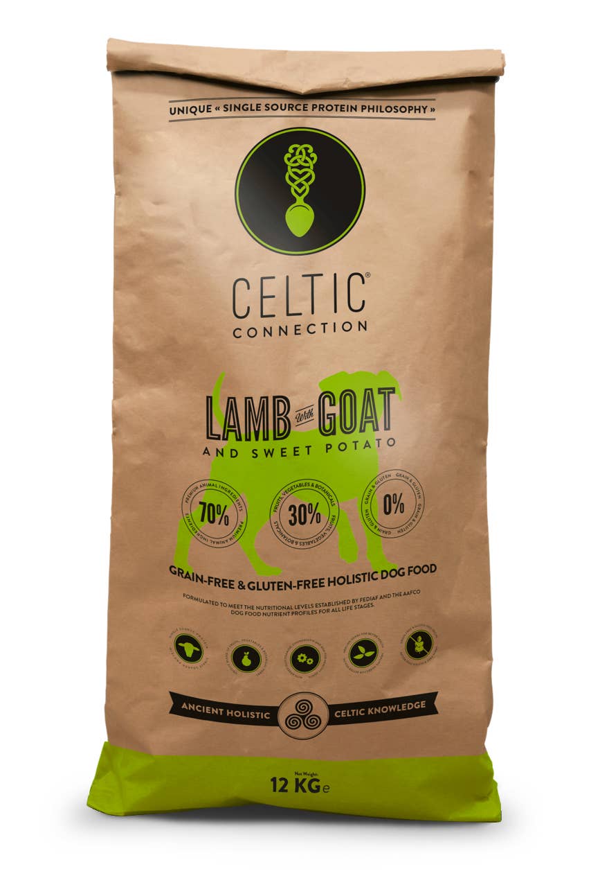 Celtic Connection Holistic Pet Food - Wholesale Pet Food - Dog - LAMB with GOAT & SWEET POTATO