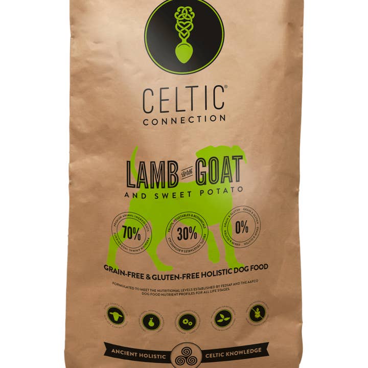 Celtic Connection Holistic Pet Food - Wholesale Pet Food - Dog - LAMB with GOAT & SWEET POTATO0