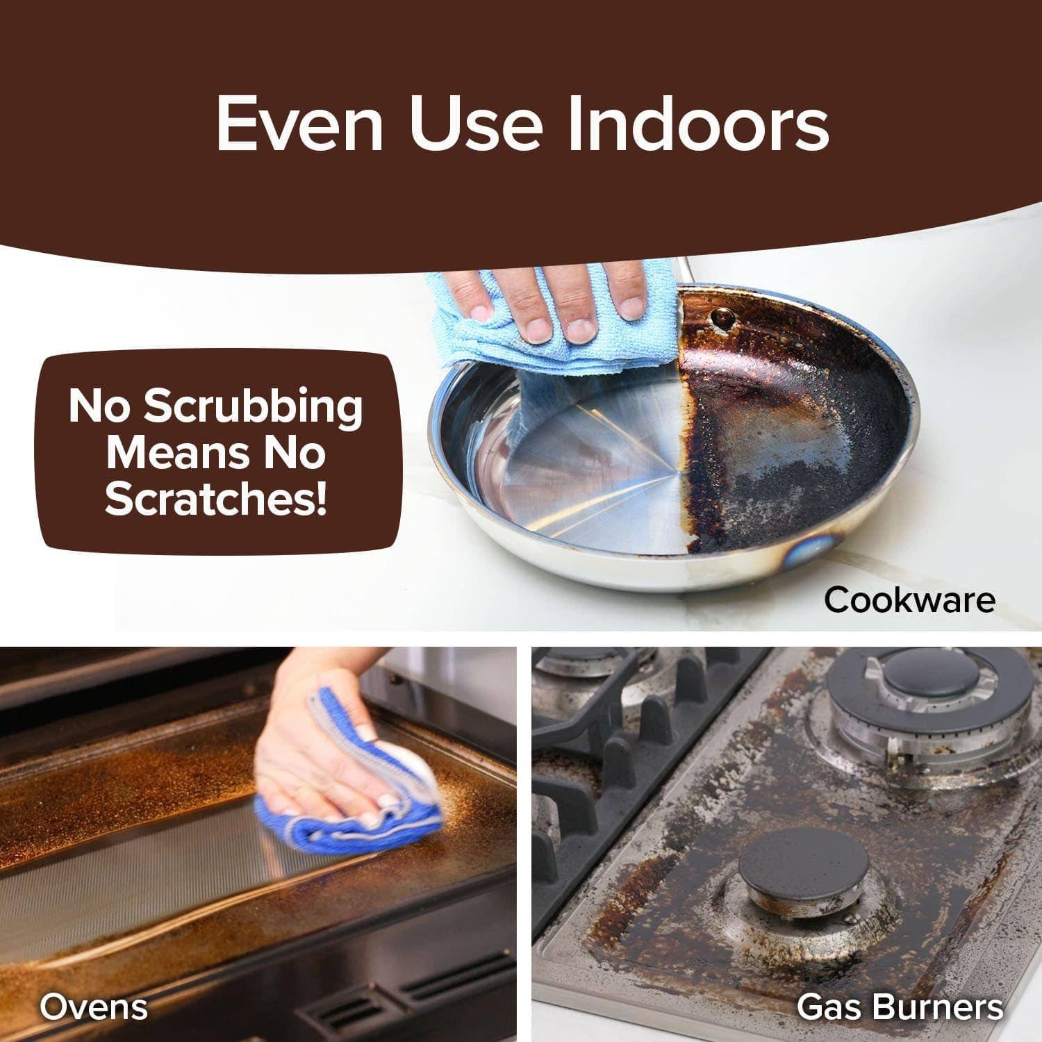 BulbHead - Wholesale Multi-Surface Cleaner - Bull Shot BBQ Grill Cleaner | Foaming 10 min clean | 18oz7