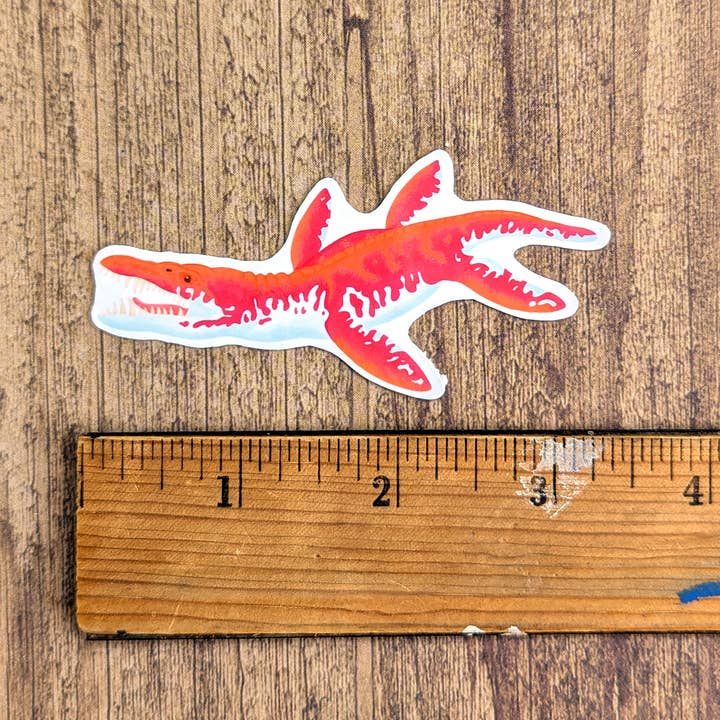 Proper Wolf - Wholesale Sticker - Liopleurodon Vinyl Sticker Decal1