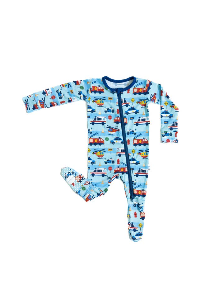 Macaron + Me - Wholesale Bodysuit (Footed) - Baby - Rescue Footsie