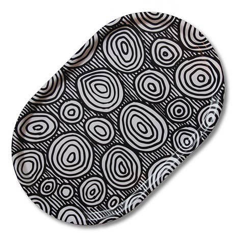 VASSOIO OVALE HALOT per la vendita all'ingrosso da parte di INTO INTERIOR