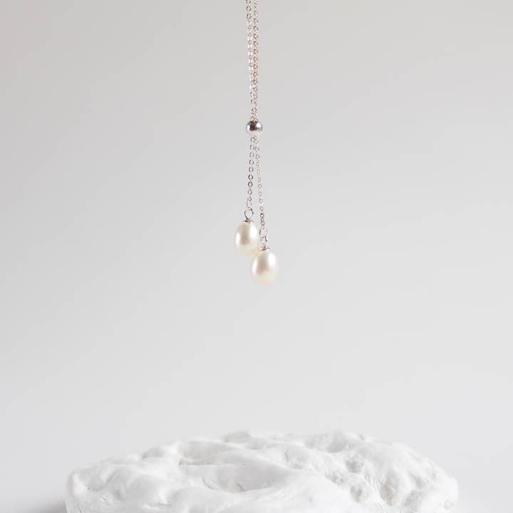 iBijoux - Wholesale Halskettinghanger - Zoetwaterparel Hanger Ketting Sterling Zilver (1N05c)8